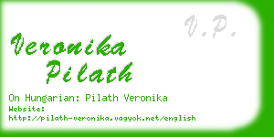 veronika pilath business card